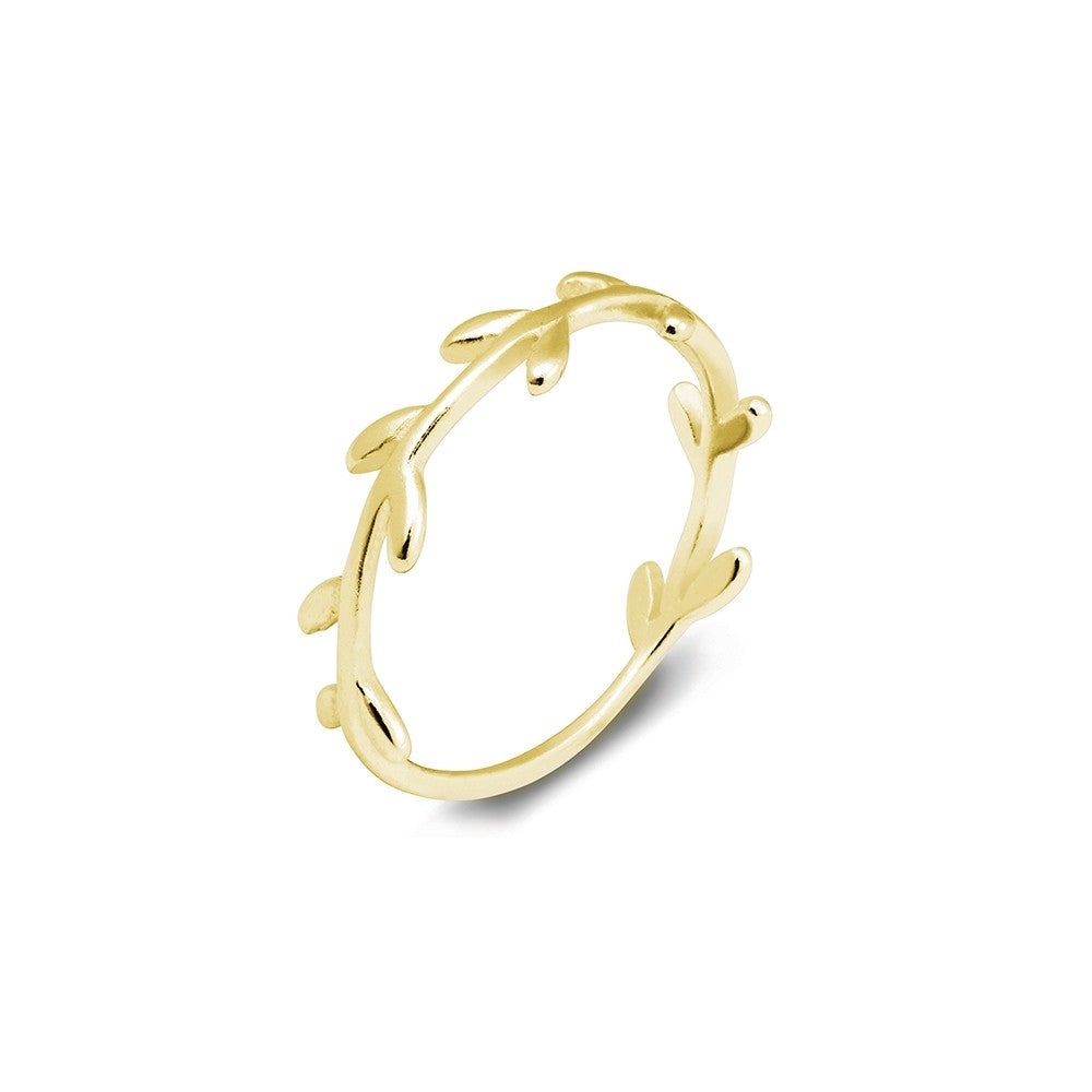 Gold Wreath Ring