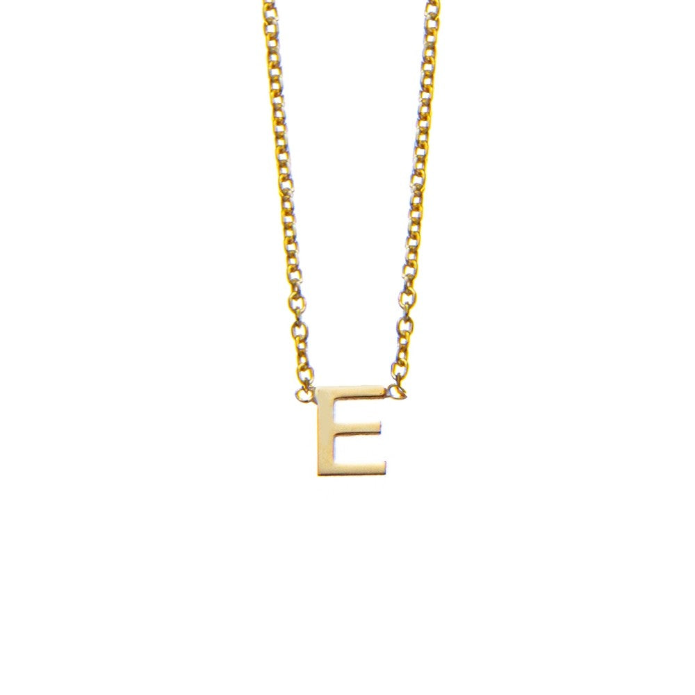 Gold Initial Necklace