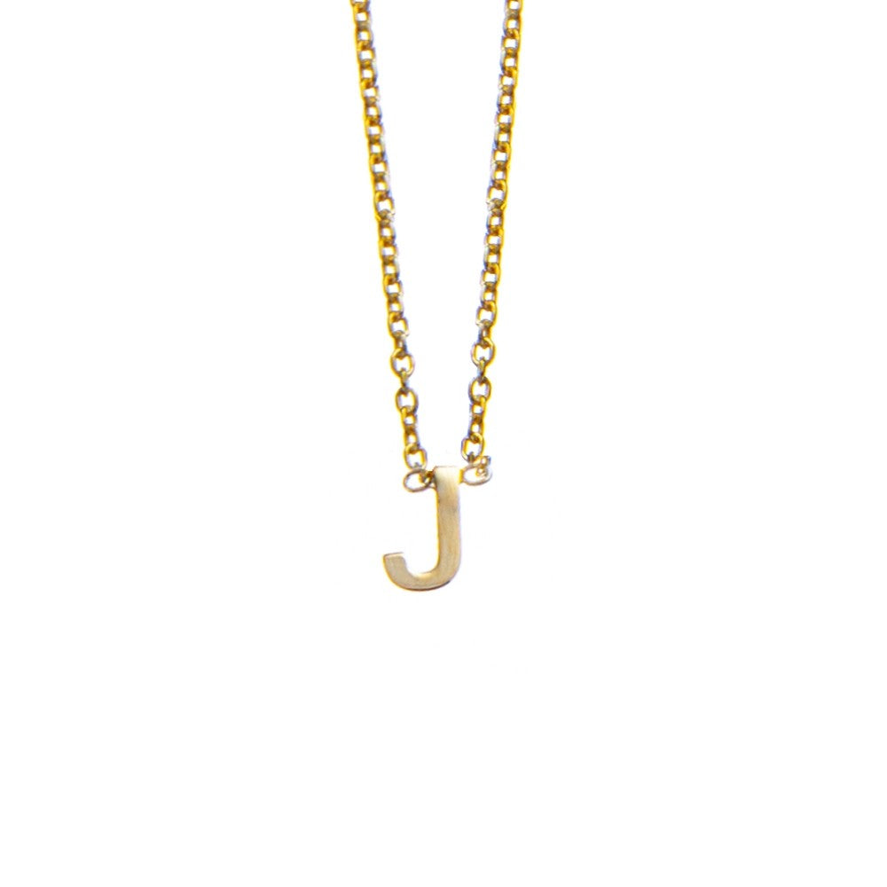 Gold Initial Necklace