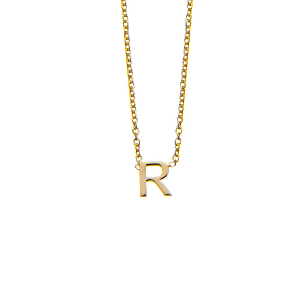 Gold Initial Necklace