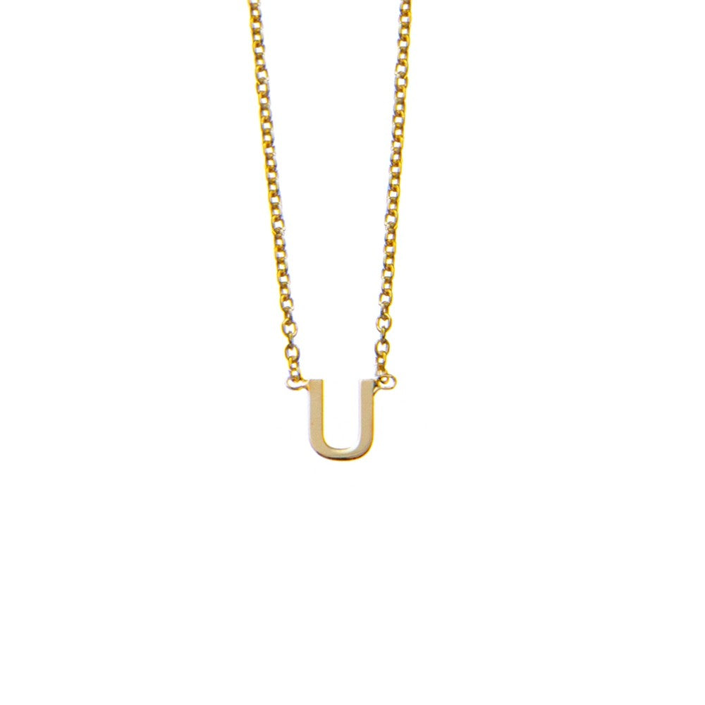 Gold Initial Necklace