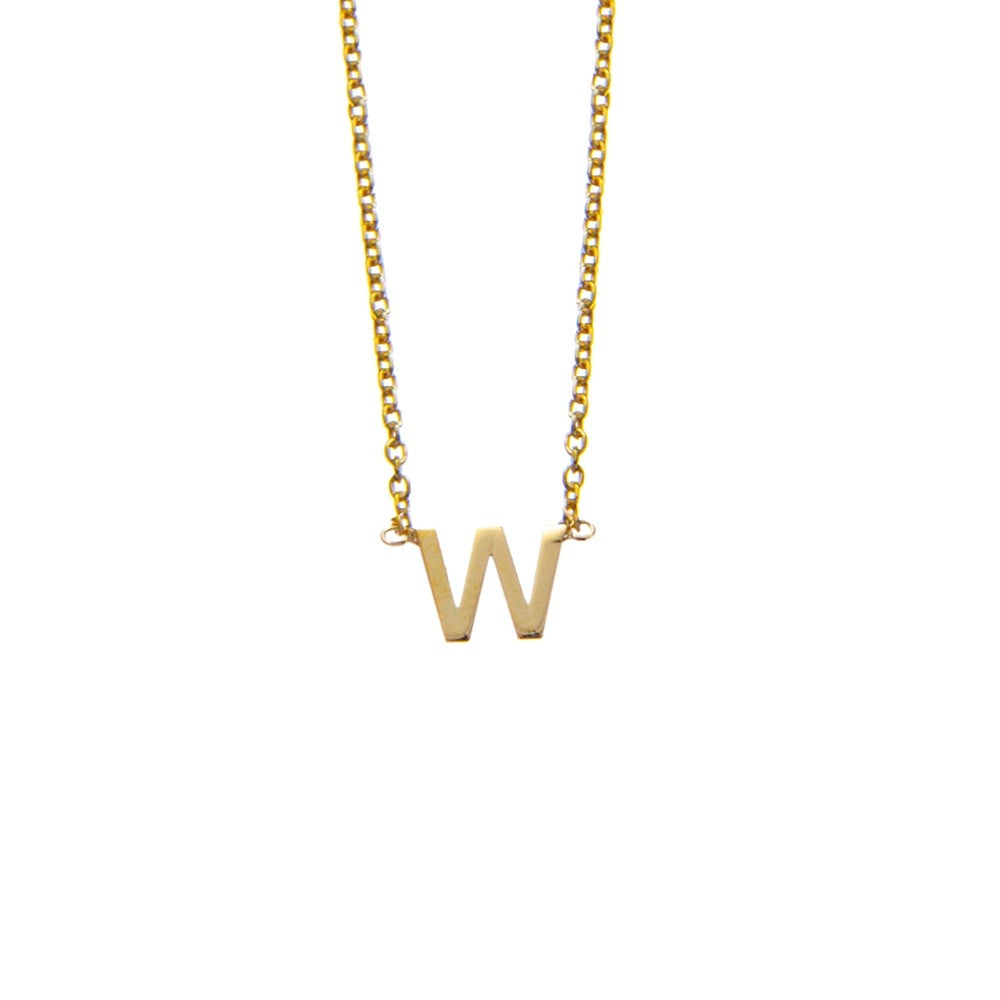 Gold Initial Necklace