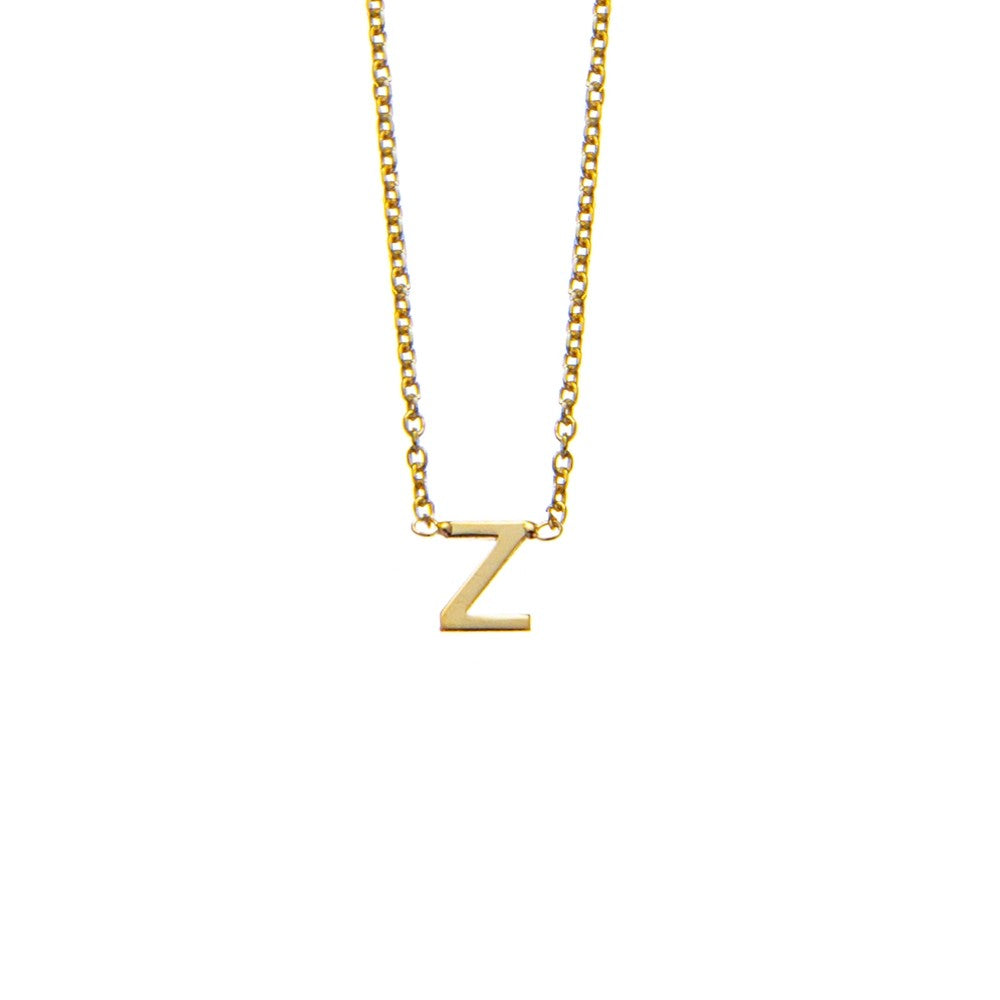 Gold Initial Necklace