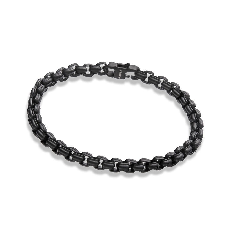 Stainless Steel Black 5mm Bracelet