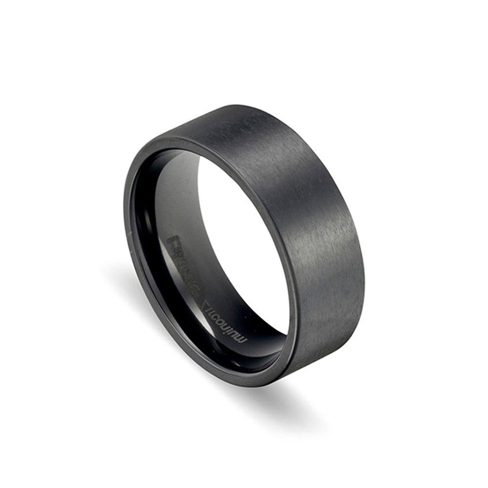 Zirconium Matte Black Ring